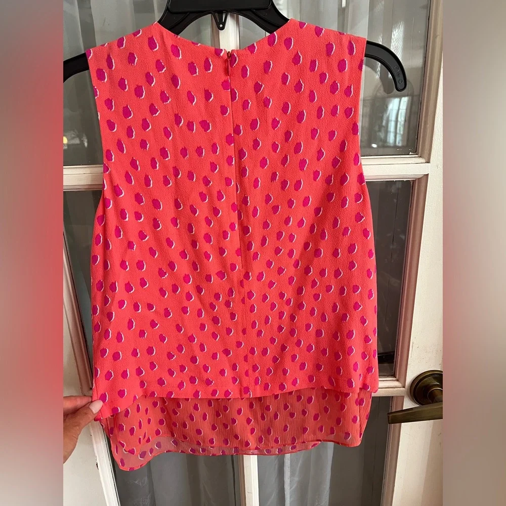 EUC SZ XS Kate Spade  Take a walk on the wild side sleeveless top - Picture 3 of 3